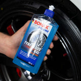XTREME COLOURLESS TYRE GLOSS GEL, RUBBER CLEANER AND CONDITIONER.